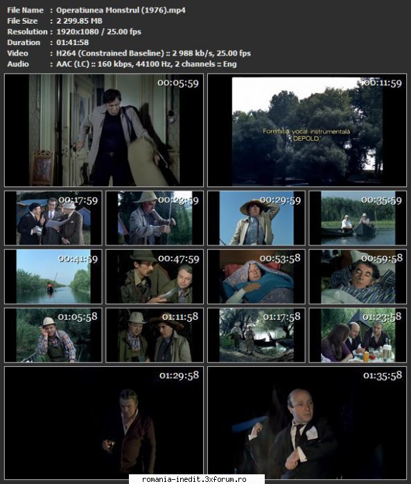 Operatiunea "Monstrul" (1976) - sasadoru - Filme rom�nesti - Romanian Movies