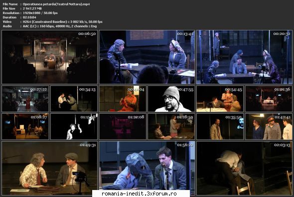 Operatiunea petarda(Teatrul Nottara) - sasadoru - Teatru rom�nesc - Romanian Theater