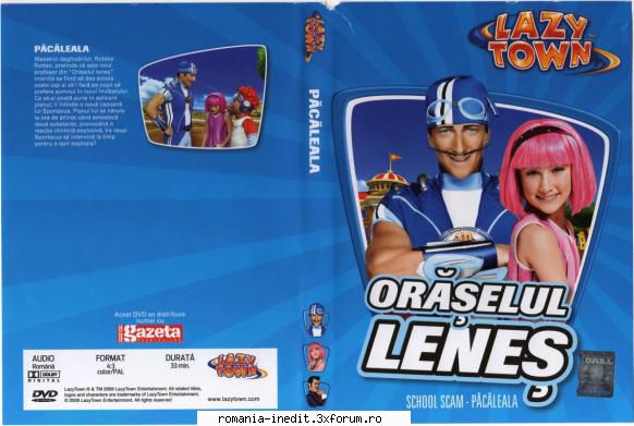 Oraselul Lenes - Dvd Gazeta sporturilor - Oraselul lenes DVD 0 PILOT - Filme pentru copii - Movies for kids