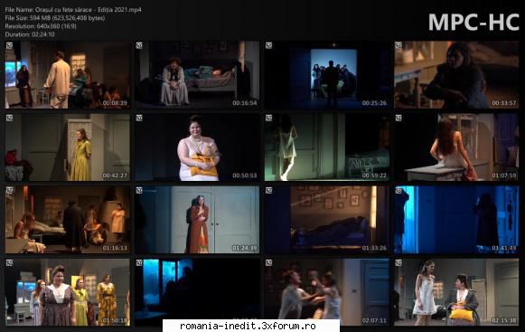 Orașul cu fete sărace(Teatrul Național �Vasile Alecsandri� Iași) - bgl23 - Teatru rom�nesc - Romanian Theater