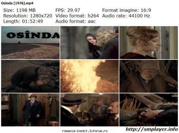Osanda (1976) - Osanda (1976) The Punishment Multumiri - Filme rom�nesti - Romanian Movies