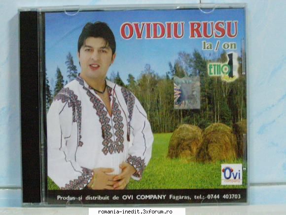 Ovidiu Rusu la Etno tv-CD Original - Ovidiu Rusu la Etno tv-CD - Muzica populara romaneasca - Romanian folk