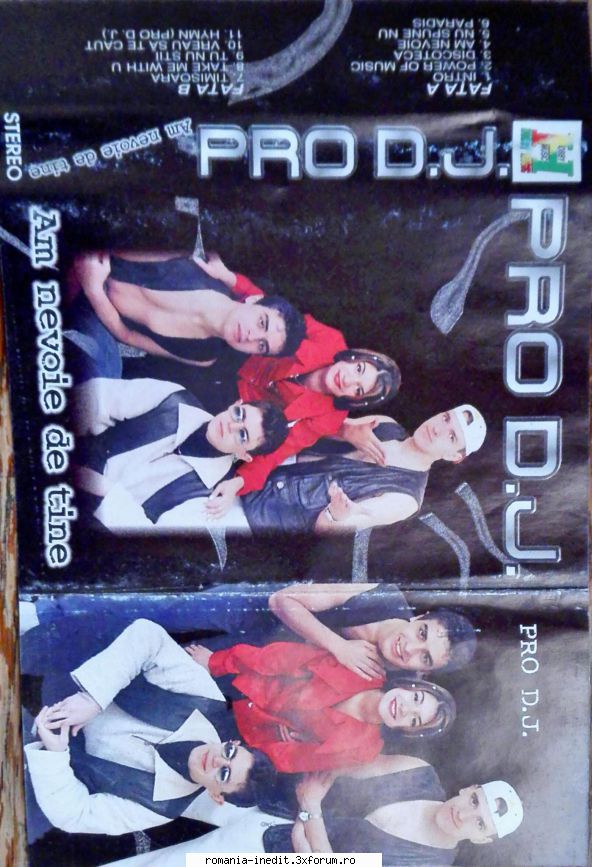 PRO D.J. - Am nevoie de tine - halalaieec - Albume MP3 romanesti - Romanian MP3 albums