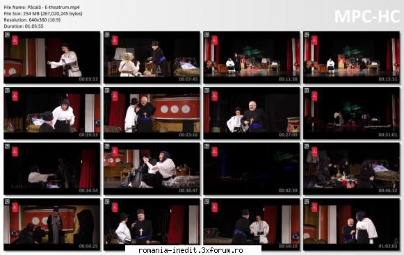 Pacala (Teatrul de Arta Deva) - Regia Mihai Panaitescu Distribuție - Teatru rom�nesc - Romanian Theater