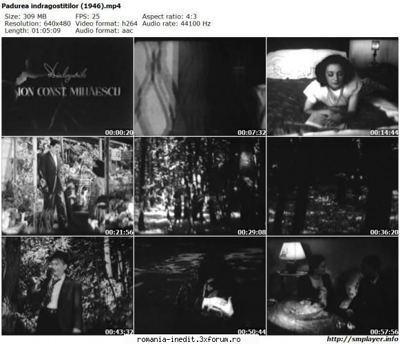 Pădurea �ndrăgostiților (1946) - marianvo - Filme rom�nesti - Romanian Movies