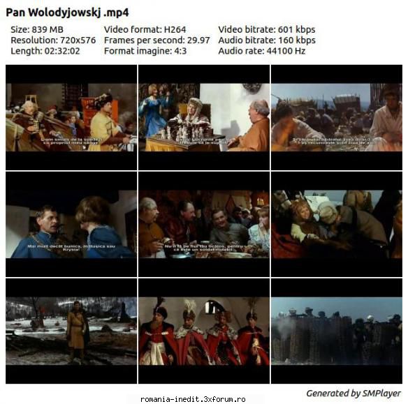 Pan Wolodyjowskj (1969) - Pan Wolodyjowskj (1969) Colonelul Wolodyjowskj La - Filme clasice - Old Movies