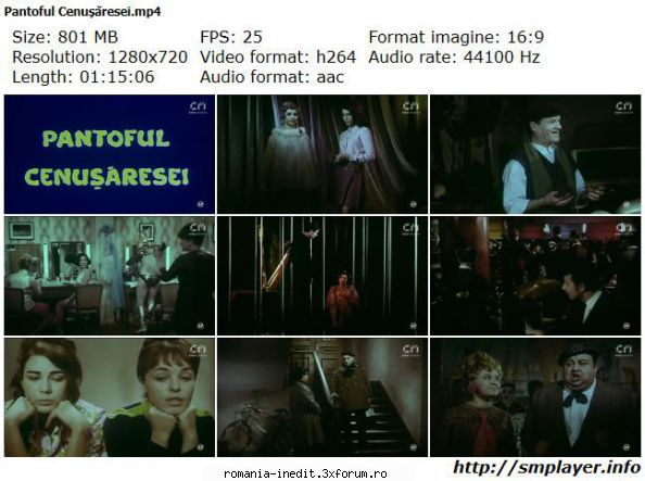Pantoful Cenusaresei (1969) - Pantoful Cenușăresei (1969) - Filme rom�nesti - Romanian Movies