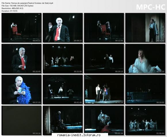 Panza de paianjen(Teatrul Evreiesc de Stat) - Regia: Sergiu Anghel - Teatru rom�nesc - Romanian Theater