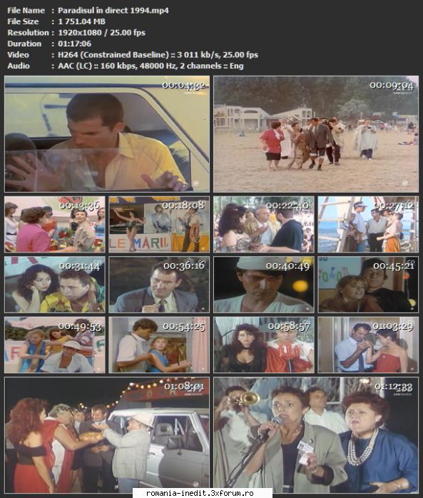 Paradisul in direct (1994) - sasadoru - Filme rom�nesti - Romanian Movies