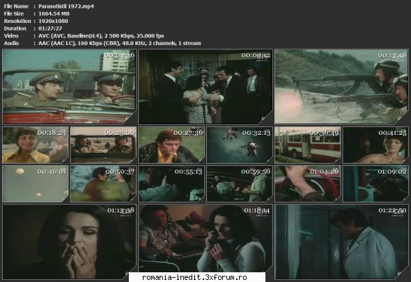 Parasutistii (1973) - sasadoru - Filme rom�nesti - Romanian Movies