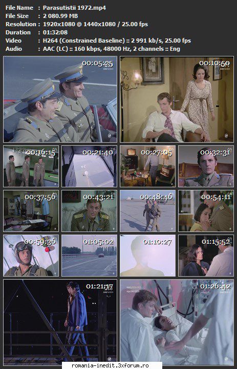 Parasutistii (1973) - sasadoru - Filme rom�nesti - Romanian Movies