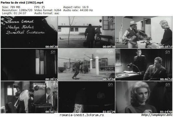 Partea ta de vina (1963) - marianvo - Filme rom�nesti - Romanian Movies