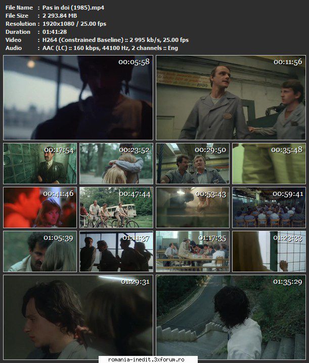 Pas in doi (1985) - sasadoru - Filme rom�nesti - Romanian Movies