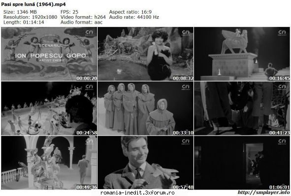 Pasi spre luna (1963) - marianvo - Filme rom�nesti - Romanian Movies