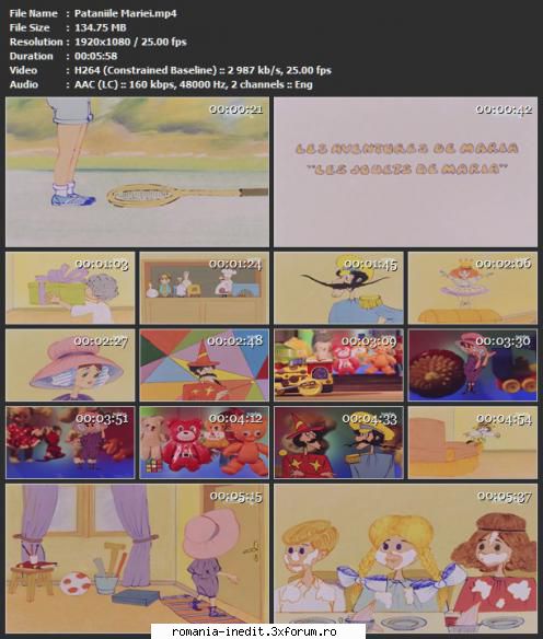 Pataniile Mariei - Pataniile Mariei - Filme pentru copii - Movies for kids