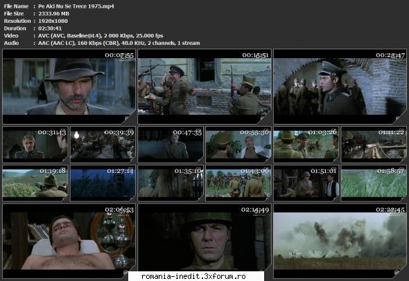 Pe aici nu se trece (1975) - sasadoru - Filme rom�nesti - Romanian Movies