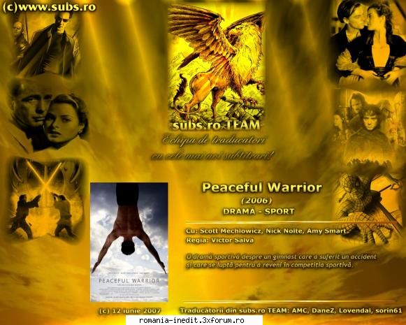 Peaceful.Warrior[2006]DvDrip[Eng]-aXXo - Peaceful.Warrior[2006]DvDrip -aXXo > - Filme - Movies