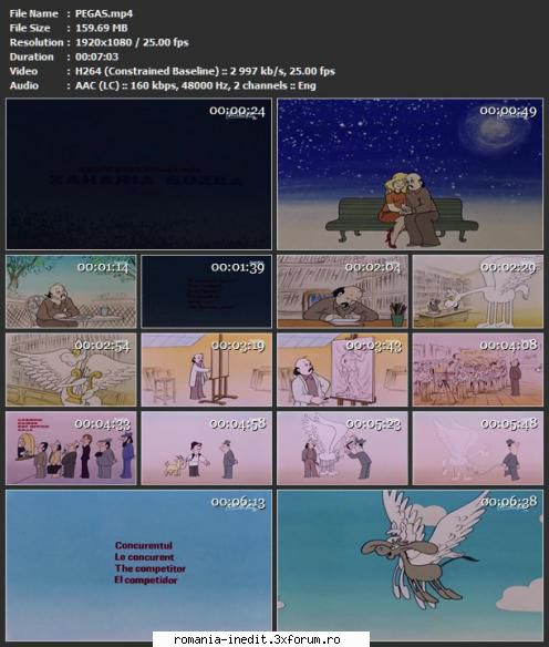 Pegas - sasadoru - Filme pentru copii - Movies for kids