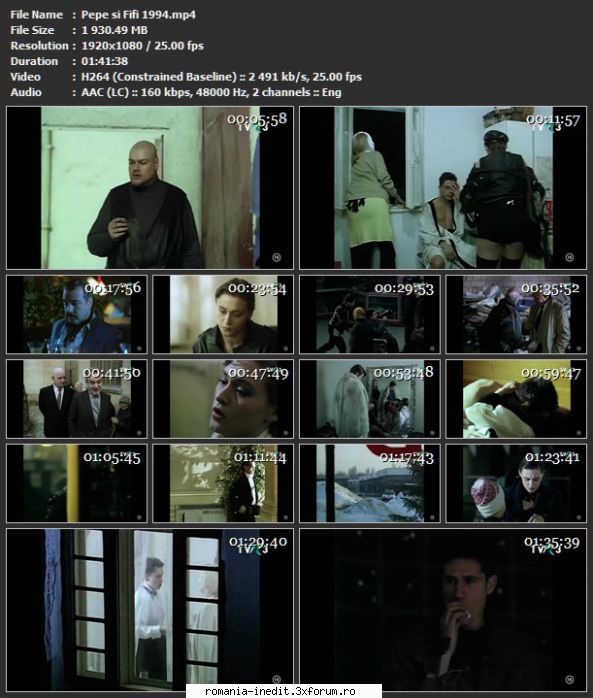 Pepe si Fifi (1994) - sasadoru - Filme rom�nesti - Romanian Movies