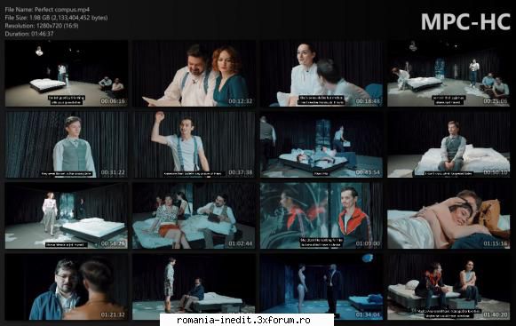 Perfect compus(Teatrul Radu Stanca) - Text: Alexandra Badea Regia - Teatru rom�nesc - Romanian Theater
