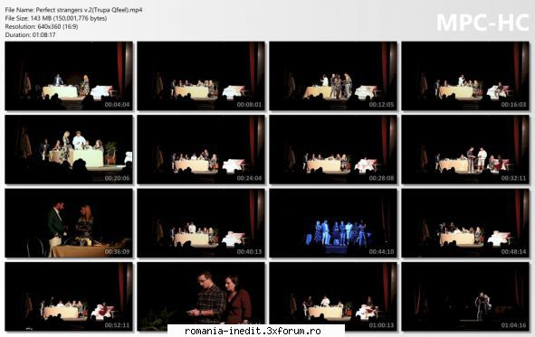 Perfect strangers (Scoala De Teatru Qfeel)(2019) - Perfect strangers v.2 - Teatru rom�nesc - Romanian Theater