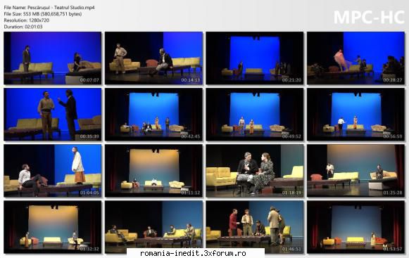 Pescarusul(Teatrul Studio) - bgl23 - Teatru rom�nesc - Romanian Theater