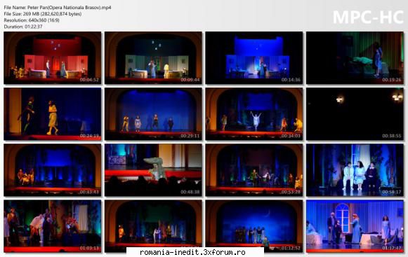 Peter Pan(Opera Nationala Brasov) - PETER PAN spectacol pentru copii de - Teatru rom�nesc - Romanian Theater