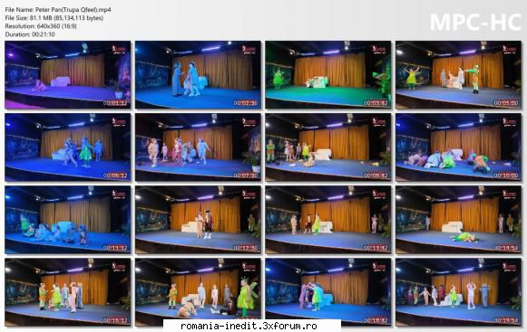 Peter Pan(Trupa Qfeel) - bgl23 - Teatru rom�nesc - Romanian Theater