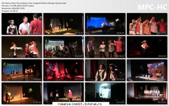 Peter Pan prietenul meu imaginar(Teatrul George Ciprian Buzau) - bgl23 - Teatru rom�nesc - Romanian Theater
