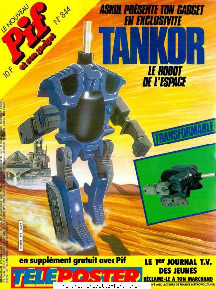 Pif Gadget - Front Cover of PG 844 - Carti in limbi straine