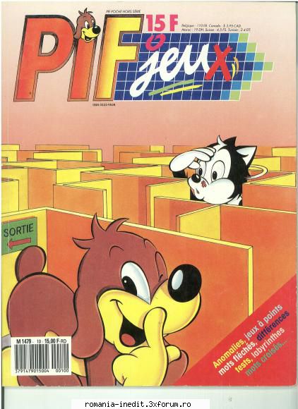 Pif Gadget - Pif Jeux 10 300 DPI untouched Feel free to do the - Carti in limbi straine