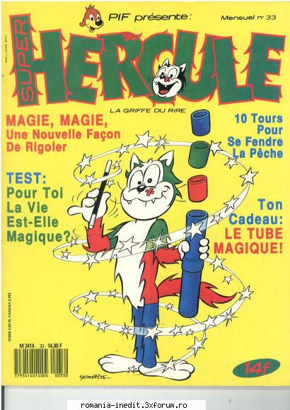 Pif Gadget - Super Hercule 33 untouched, 300 DPI Fell free to - Carti in limbi straine