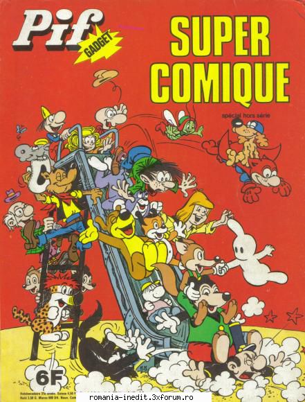 Pif Gadget - Reposts. Pif Gadget Super Comique Sp�cial HS. 100 - Carti in limbi straine