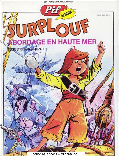 Pif Gadget - +1 C�zard Surplouf - Abordage en haute mer - Carti in limbi straine