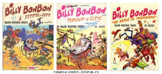 Pif Gadget - Cu asta eu am terminat balul: Billy Bonbon a - Carti in limbi straine