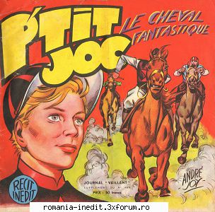 Pif Gadget - P'titJoc "LeChevalFantastique" supliment la - Carti in limbi straine