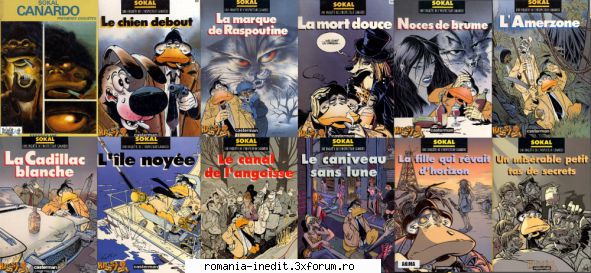 Pif Gadget - Primele 12 volume "Anchetele Inspectorului - Carti in limbi straine
