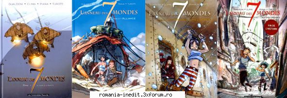Pif Gadget - Integrala "L'Anneau des 7 mondes" ( 4 Volume) - Carti in limbi straine