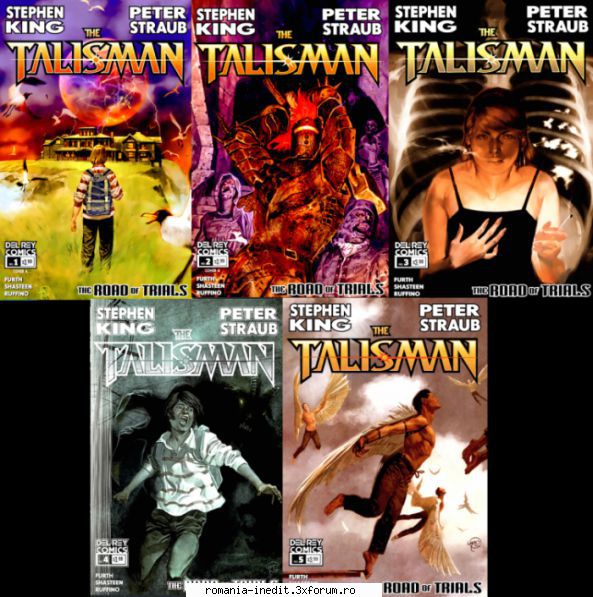 Pif Gadget - Si intergrala primului sezon "Talisman - The road - Carti in limbi straine