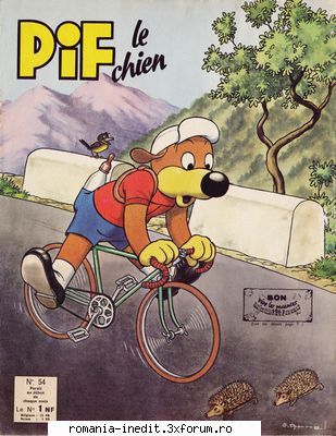 Pif Gadget - Pif le chien n� 54 (compl�t�) Merci � Universal - Carti in limbi straine