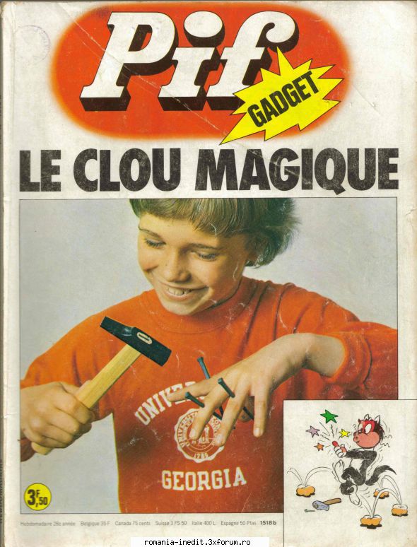 Pif Gadget - Thank You for all the files! I meant this one as - Carti in limbi straine
