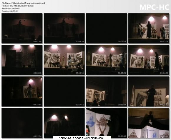 Pilda talantilor(Trupa Juniors Act) - bgl23 - Teatru rom�nesc - Romanian Theater