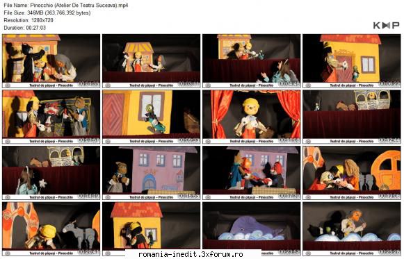 Pinocchio (Atelier De Teatru Suceava) - raganar - Teatru rom�nesc - Romanian Theater