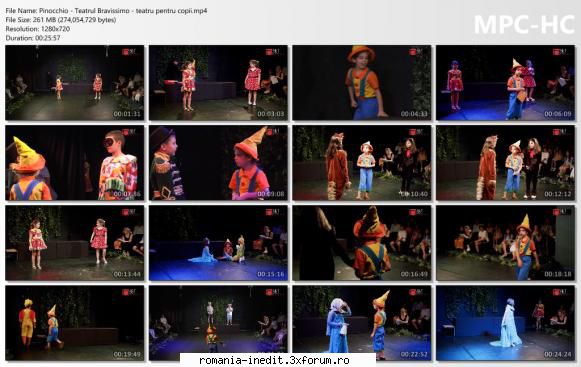 Pinocchio(Teatrul Bravissimo) - bgl23 - Teatru rom�nesc - Romanian Theater