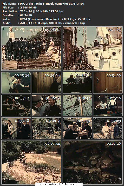 Piratii din Pacific si Insula comorilor (1975) - sasadoru - Filme rom�nesti - Romanian Movies