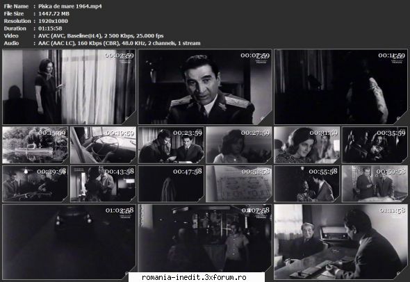 Pisica de mare (1963) - sasadoru - Filme rom�nesti - Romanian Movies