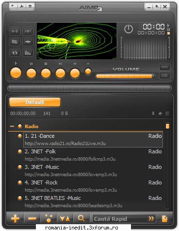 Player RADIO online - 1. Radio AIMP Portable - TV Channels & Posturi de Radio