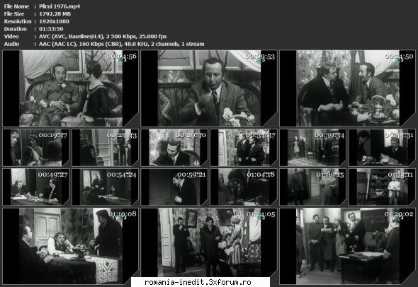Plicul (1976) (Teatru) - noua distributie - Teatru rom�nesc - Romanian Theater