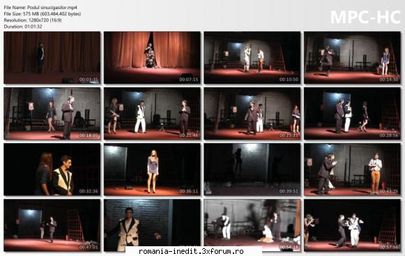 Podul sinucigasilor(Trupa CTEN) - bgl23 - Teatru rom�nesc - Romanian Theater
