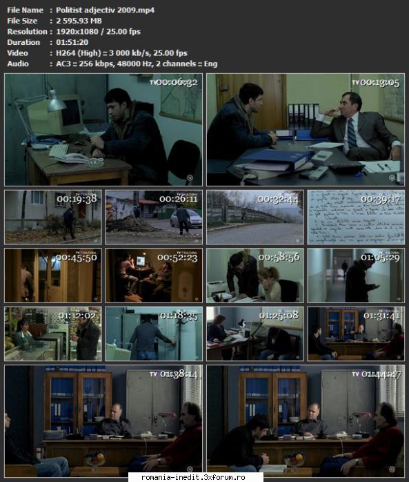 Politist adjectiv (2009) - sasadoru - Filme rom�nesti - Romanian Movies